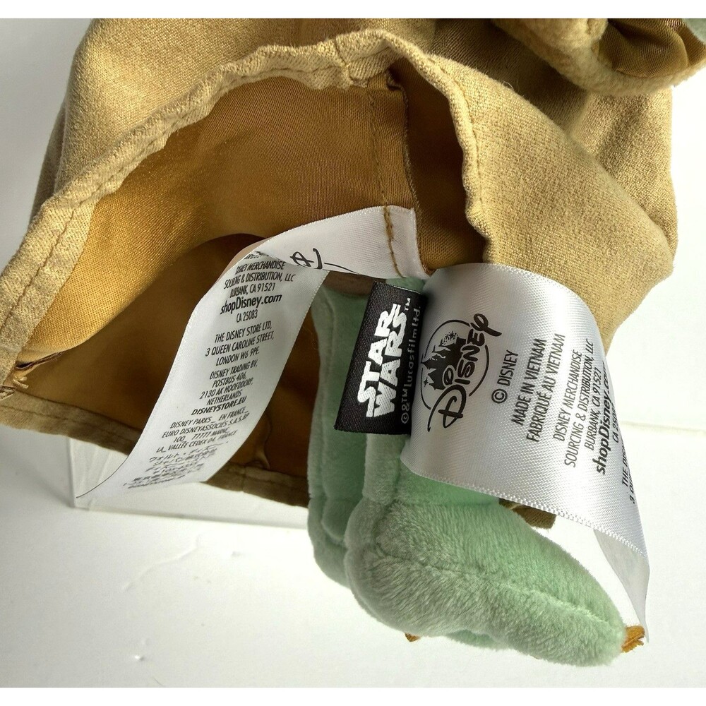 NWT Disney Parks The Child Baby Yoda 10'' Grogu Plush Star Wars The Mandalorian - Picture 9 of 10